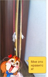 Винтажные деревянные лыжи