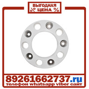 Колпаки колёсные 22.5 ступичные пластик белые в Москве