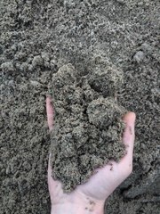 Песок фракции 0-3 мытый,  доставка от 1 тонны