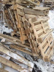 Бюджетные дрова из паллет