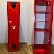 Продаю детский шкаф красный б/у