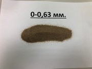 Песок кварцевый фракции 0-0, 63 мм.