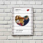 Портреты и картины на досках по фотографии.